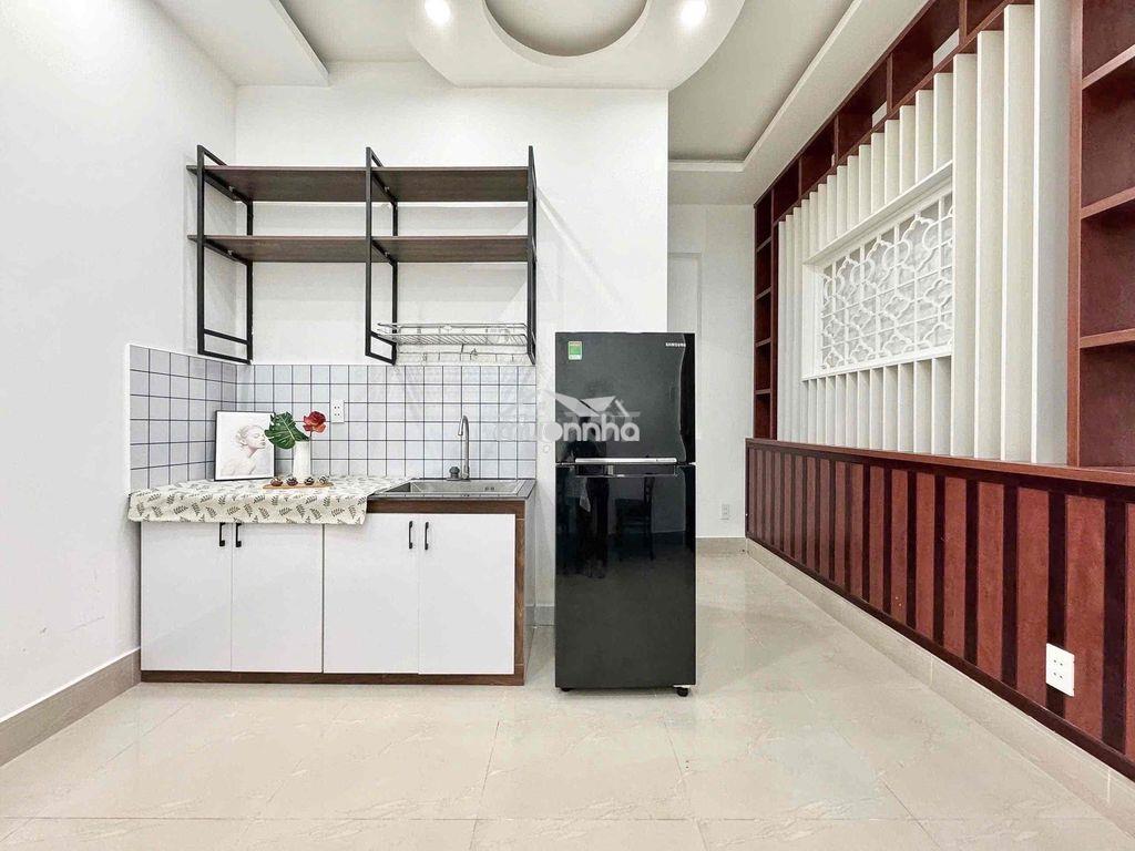 Căn hộ 1 phòng ngủ ban công - gần aeon , gò dầu - nhà mới nội thất new - 4