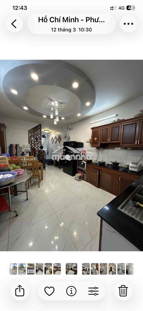 Cho thuê nhà q11 lạc long quân gần đầm sen giá 13-4 x 14-4 tầng-4 pngủ - 2