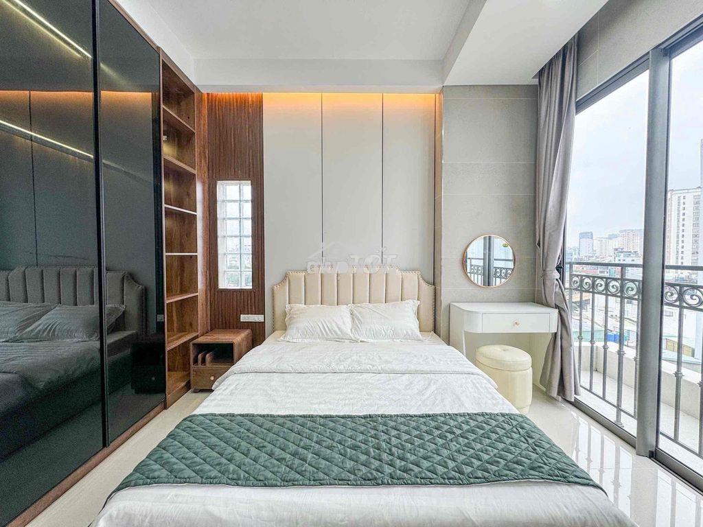 💥Căn hộ 1 phòng ngủ, hầm xe, thang máy, bảo vệ, full nội thất, bancony - Ảnh 4