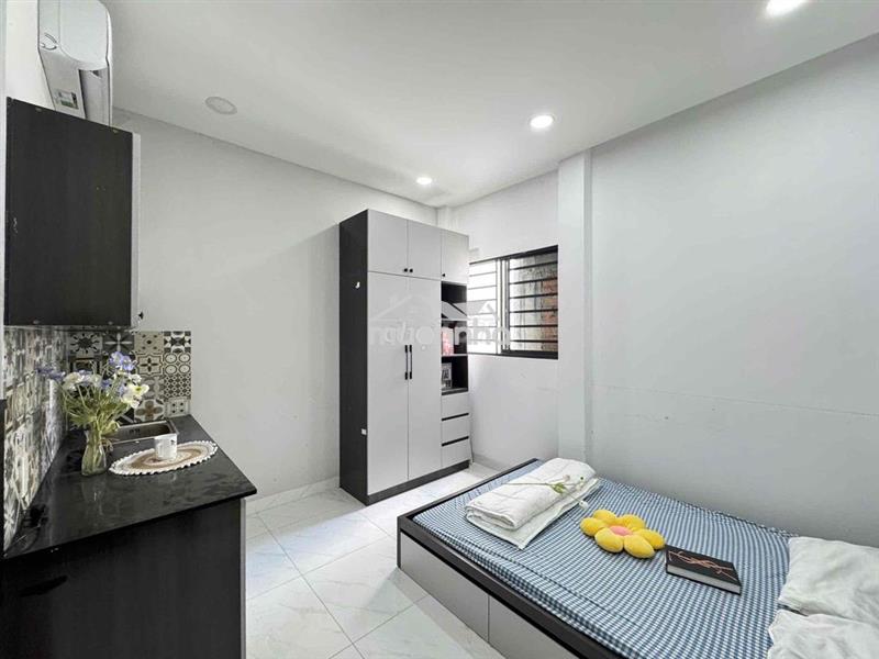 Căn hộ studio - 20m2 - full nội thất - cửa sổ thoáng- nguyễn kiệm