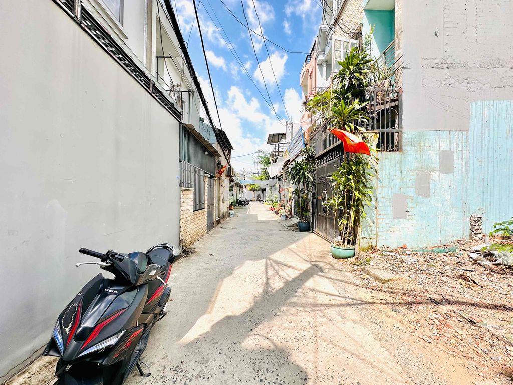 Lô đất 4m nở hậu 4.2m x 16m góc 2 mặt hẻm thông đường hiệp thành 45 - 3