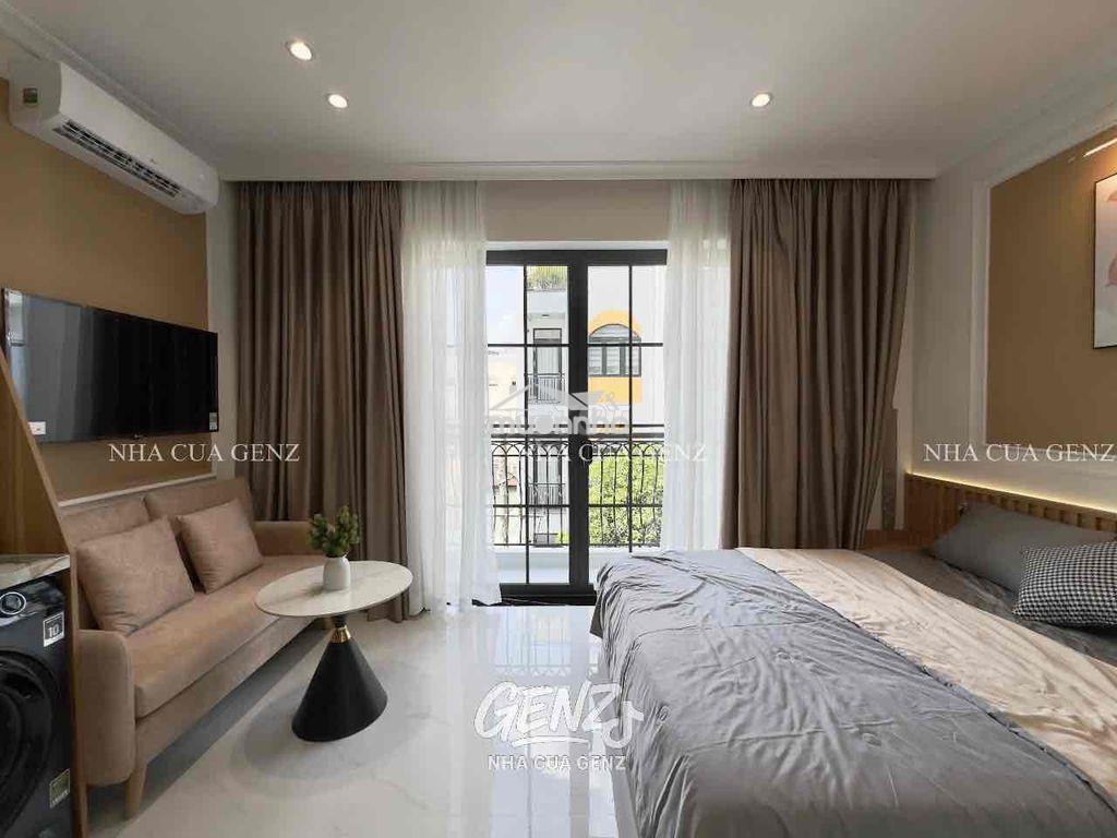 Cho thuê căn hộ full nội thất ban công - 4