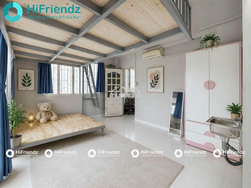 Duplex ban công 2 không gian ngủ 5tr3 đi bộ hutech uth full nội thất - 2