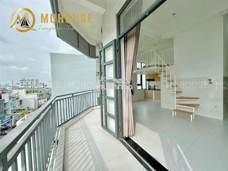 Căn hộ duplex sang trọng - bancon gần ngã tư bảy hiền