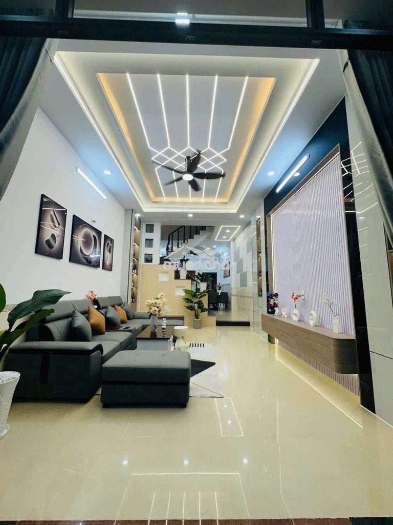Nhà cho thuê 4x19 4 tấm hẻm 10m bình trị đông quận bình tân  - 2