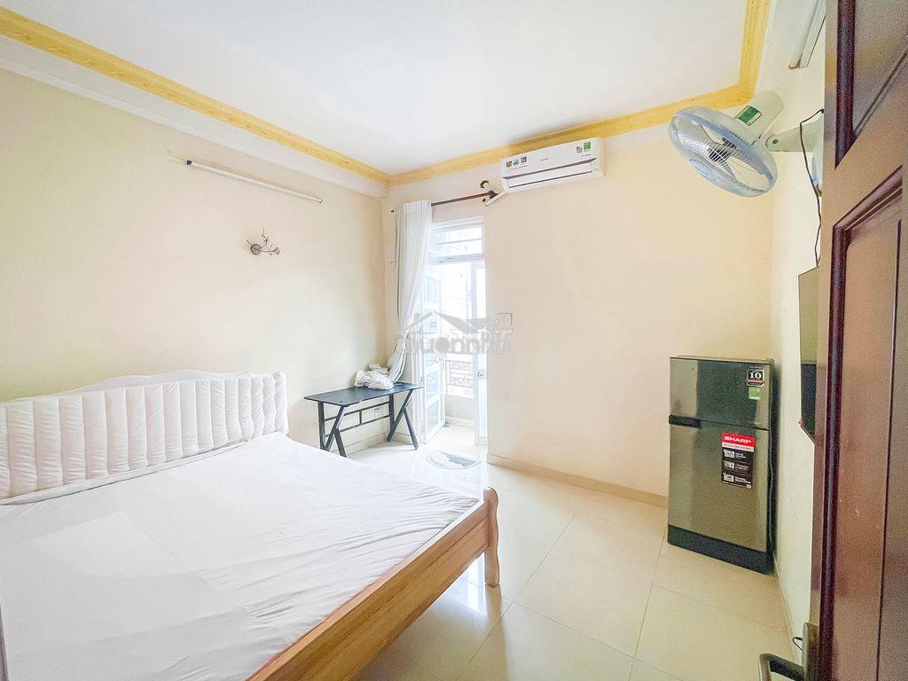 Phòng full nt đường lê lai, giờ giấc tự do, ban công cửa sổ wc riêng - Ảnh 2