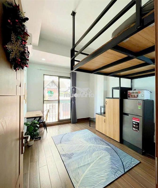 Cho thuê căn hộ mini 30m2  có gác lửng gần đại học giao thông vận tải 