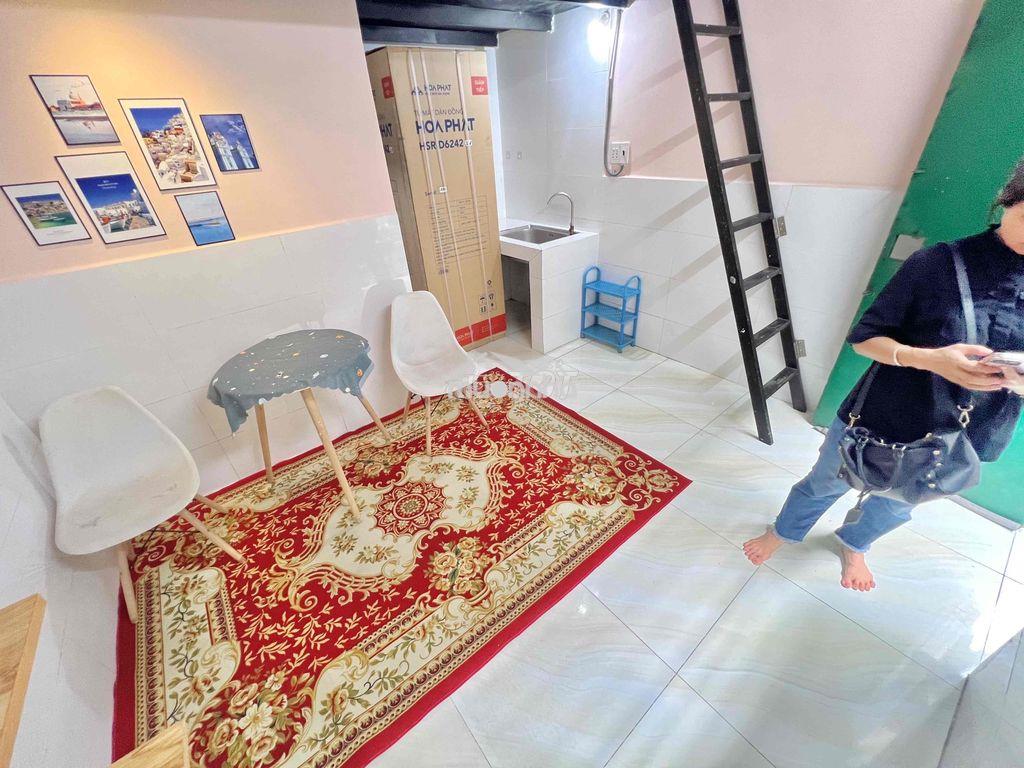 Phòng trọ cách 3 phút qua đh công nghiệp ởdc 4ng4xe gác cao k đụng đau - 3
