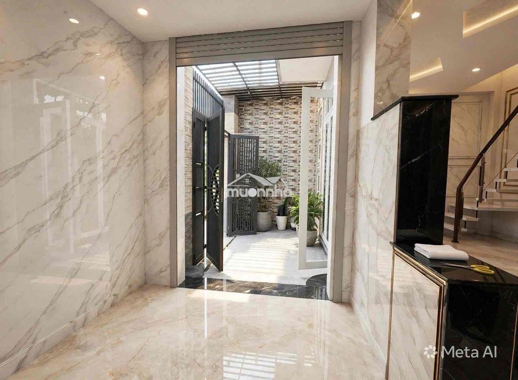 Cho thuê nhà villa mini hẻm xe tải  võ oanh, q.bt -3 tầng giá chỉ:17tr - 3