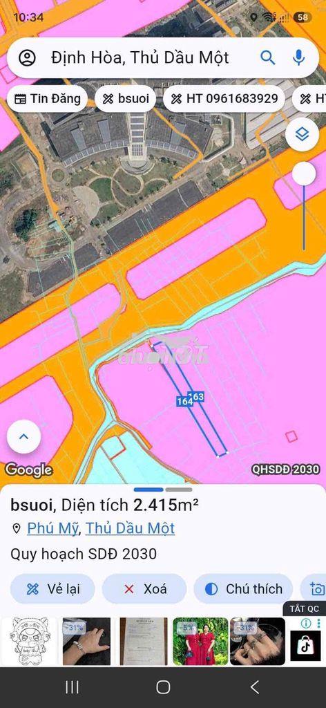 Bán đất mặt tiền suối giữa. đối diện bệnh viện 1500 giường - 2