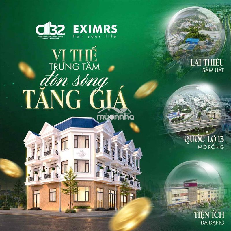 Bán nhà phố kdc nguyễn văn tiết siêu đẹp - ngay aeon & lotte thuận an