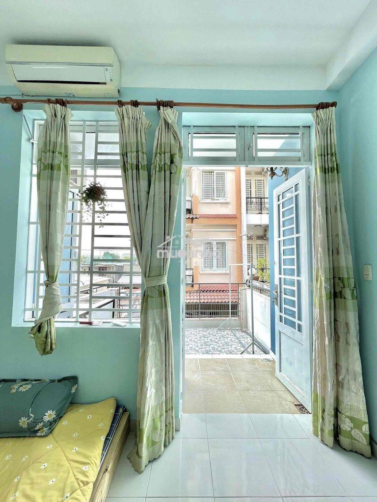 Cho thuê căn hộ 2 phòng ban công rộng 50m2 ngay sát bên văn lang cs3 - 4