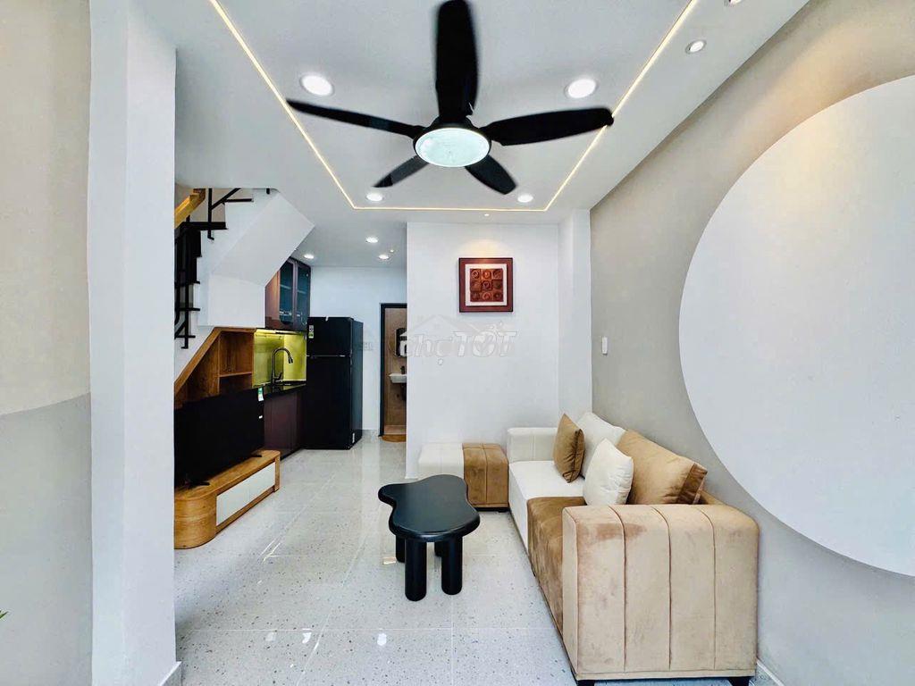 Sốc! nhà mới full nt 42m2| 4pn | 3wc. nguyễn v trỗi pn chỉ 15tr, tl - 4