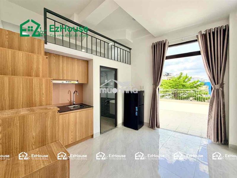 5tr5-phan huy ích-nhà mới xây-full nội thất-ban công to