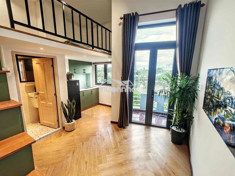 Cho thuê căn hộ duplex-ban công-đại học sư phạm-đh khoa học tự nhiên