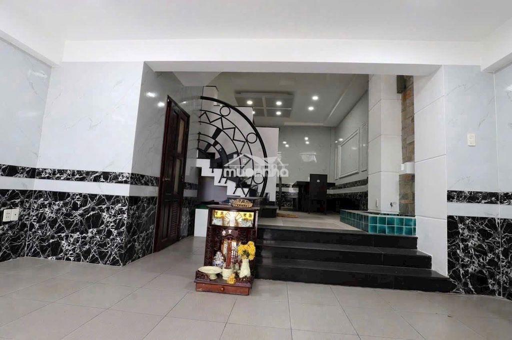 Cho thuê nhà mặt tiền đường lớn phường an nhơn 5x20_4 tầng_5pn_mới đẹp - 2