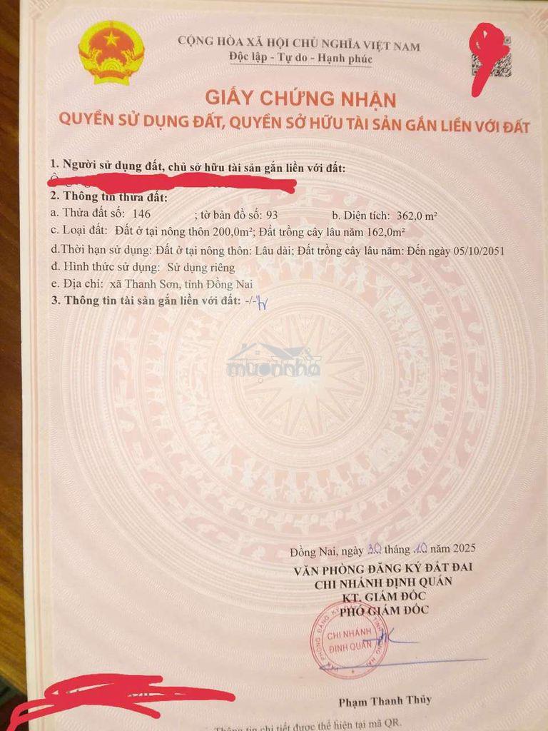 Bán đất mặt tiền đường mới.dt761 . có sẵn nhà cấp bốn .đồng hồ điện - 2