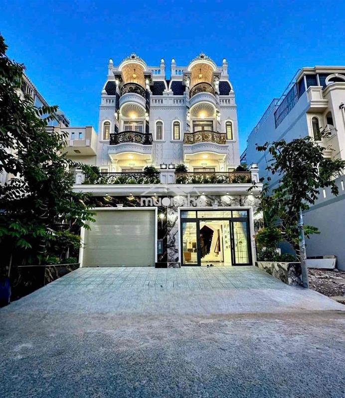 Bán cặp nhà phố, quận 7, dt 90m2, nhà 4 tầng 5 x 18, phạm hữu lầu