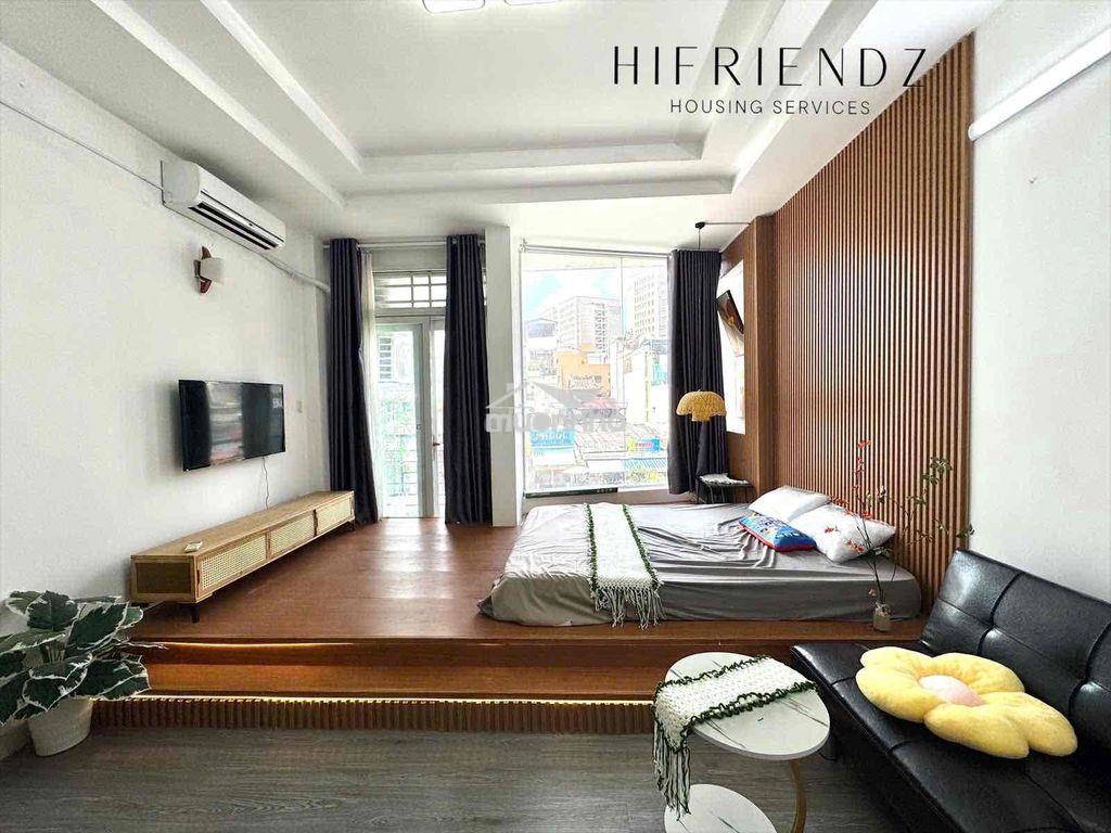 Cho thuê 1pn tách bếp bancol full nt mới đi bộ qua sgu sư phạm khtn - 2