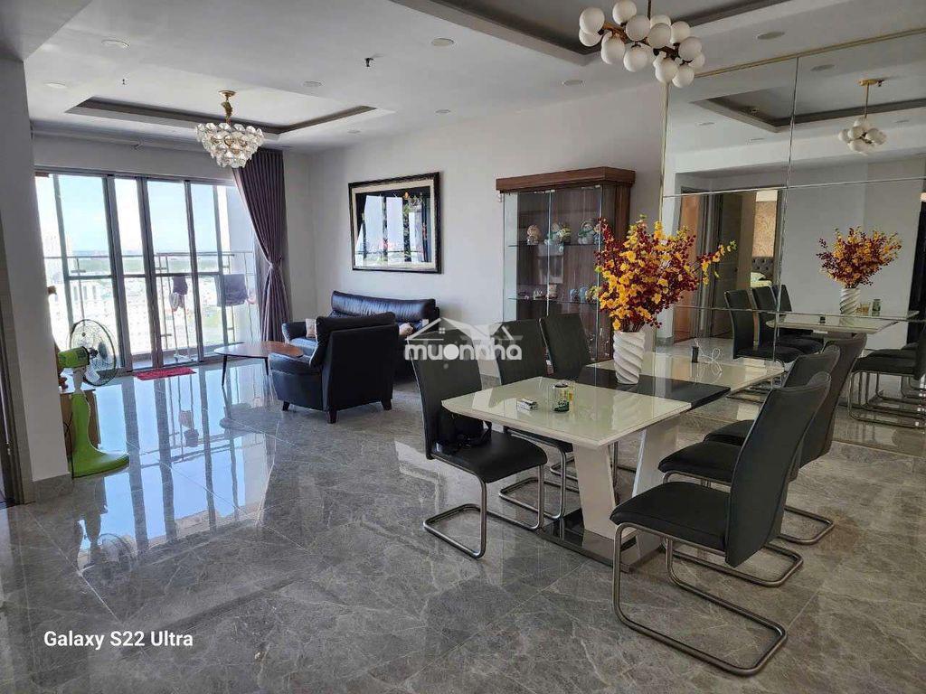 Cho thuê căn 3pn cosmo city mặt tiền nguyễn thị thập cao cấp như hình - 4