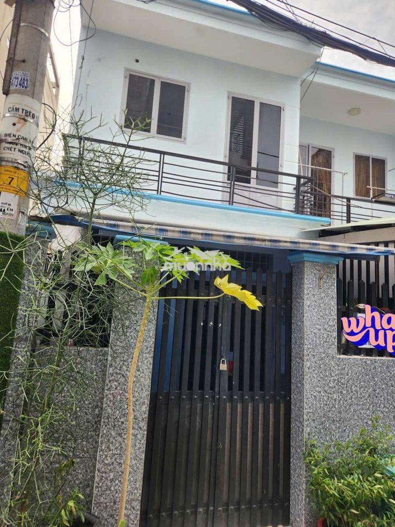 Nhà 4x9m lầu đúc 1pn lớn 1wc. hẻm 4m thông.gần cv làng hoa gò vấp - 4