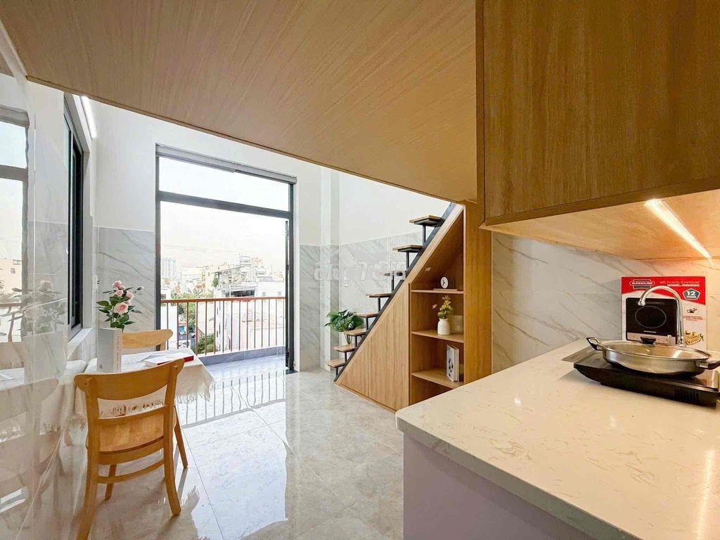 Khai trương duplex ban công - full nội thất - cách huflit 2p đi xe - 3