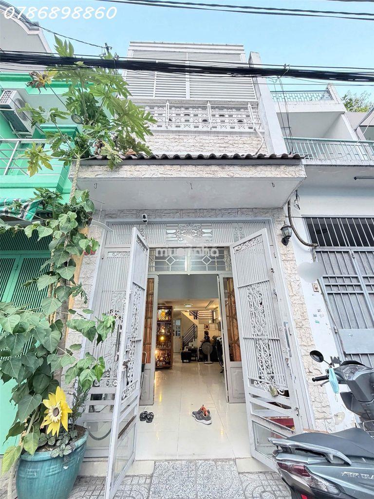 Bán nhà 3 tầng mặt tiền hưng phú – quận 8