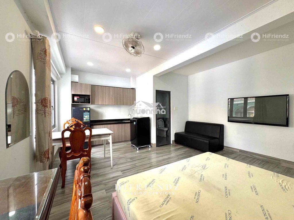 Studio thang máy hầm xe rộng full nội thất cách y dược đi bộ 10p - 3