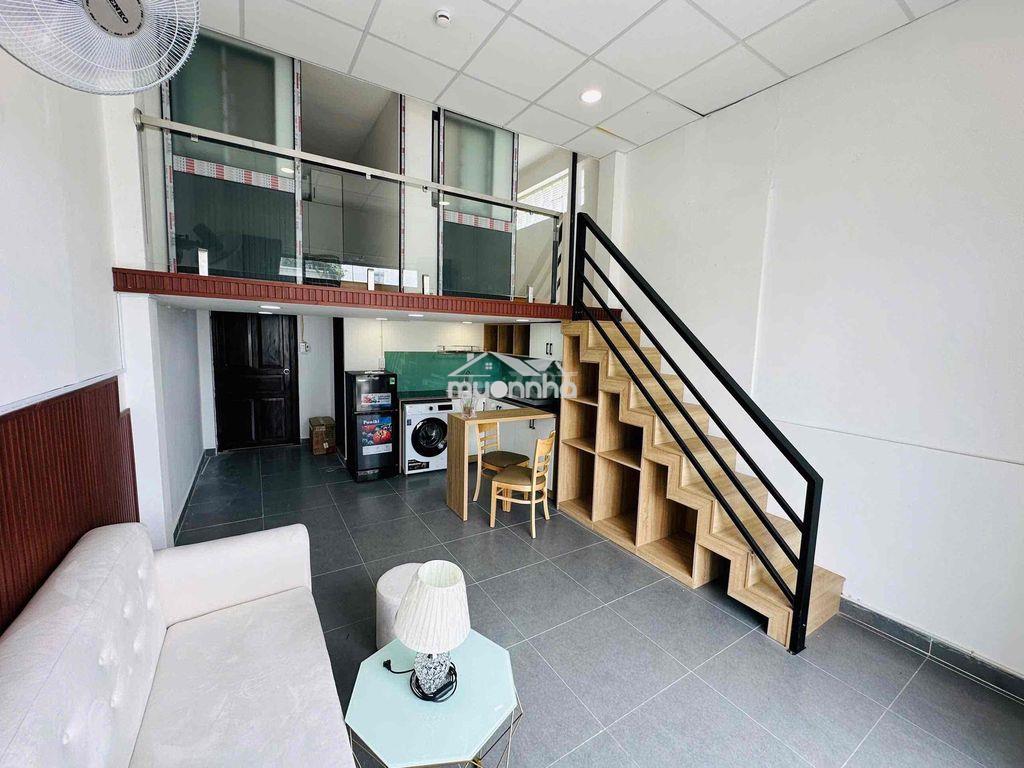 Căn hộ 2pn dạng duplex bancol full nội thất ngay đại học văn hiến - 2