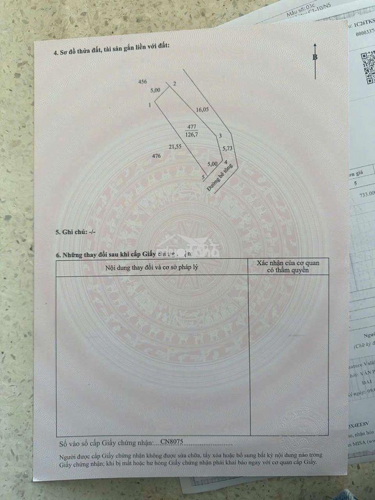 E bán đất nền xã xuân hiệp ( hòa bình , trà ôn , vĩnh long cũ ) - 4