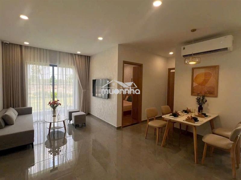 Noxh biên hòa, 47m2, bàn giao full nội thất, 1pn lớn và 1pn +, 1 wc