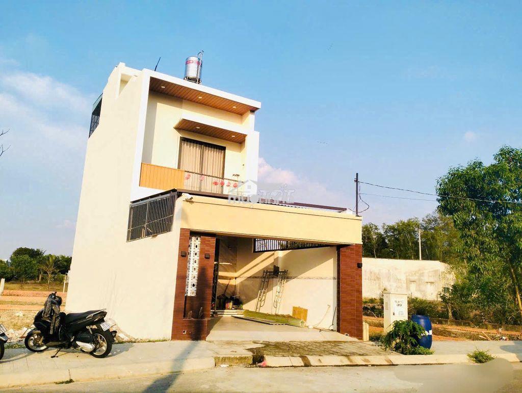 Bán nhà trệt lầu xây kiên cố ngay bến xe củ chi (5x17) 82m2 shr/ 1tỷ - 3