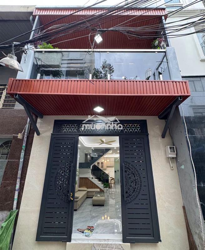 Bán nhà quận 6, 4pn gần chợ bình tây nở hậu