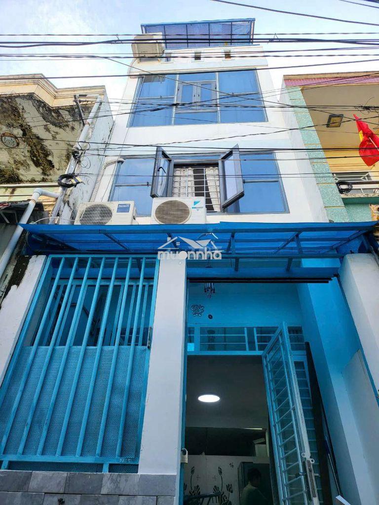 Nhà hẻm 3m đường trần xuân soạn, dt3x10, lửng, 2lau, 1st, 3pn, 4wc