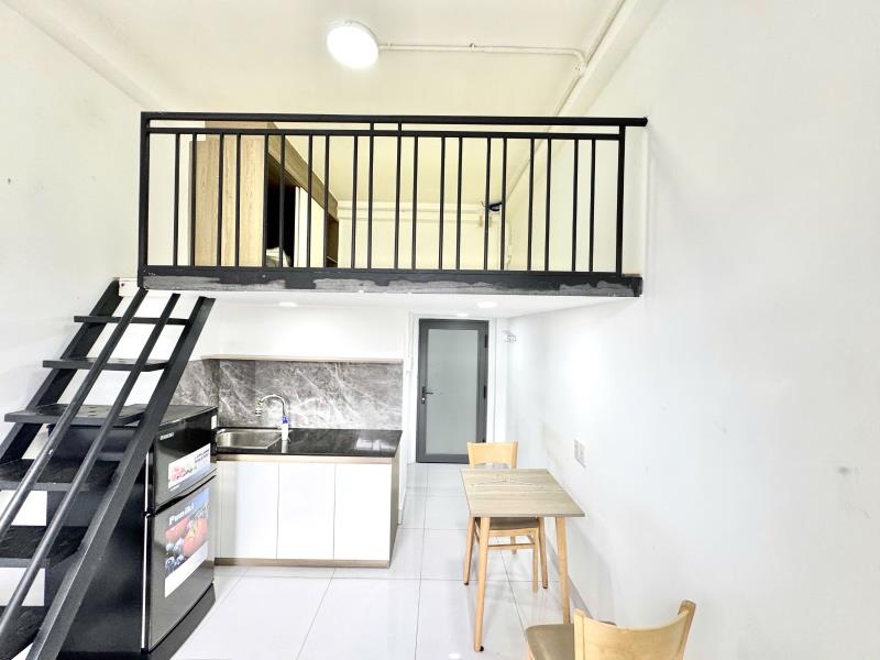 Cho thuê duplex (có gác) ban công gần đại học văn lang đường phan văn trị, bình thạnh - 4