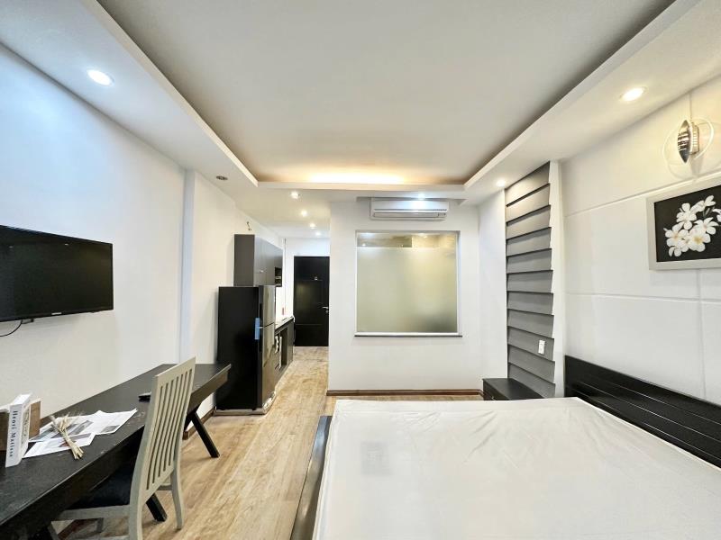 Phòng full nội thất tách bếp siêu rộng có cửa sổ xô viết nghệ tĩnh sát bên các trường đại học lớn trong khu vực - 4