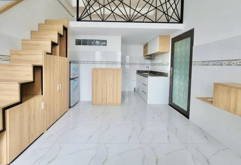 Cho thuê căn hộ có gác | full nội thất | ngay etown cộng hoà, học viện hàng không, nhà ga t3