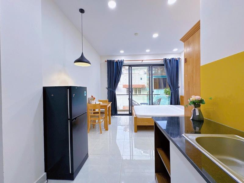 🏠 Căn hộ 35m2 - ban công, thang máy - full nội thất - gần đh văn lang - Ảnh 2