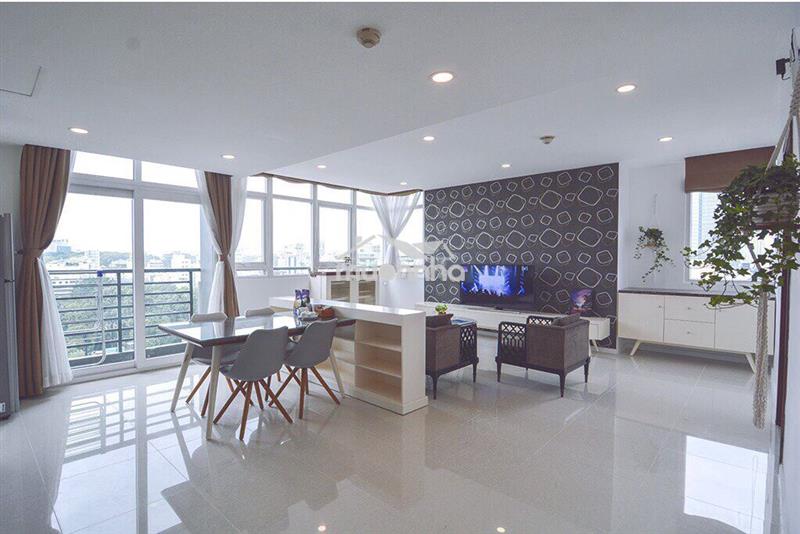 Cho thuê căn hộ chung cư khải hoàn, quận 11, 140m2, 3pn, 15tr