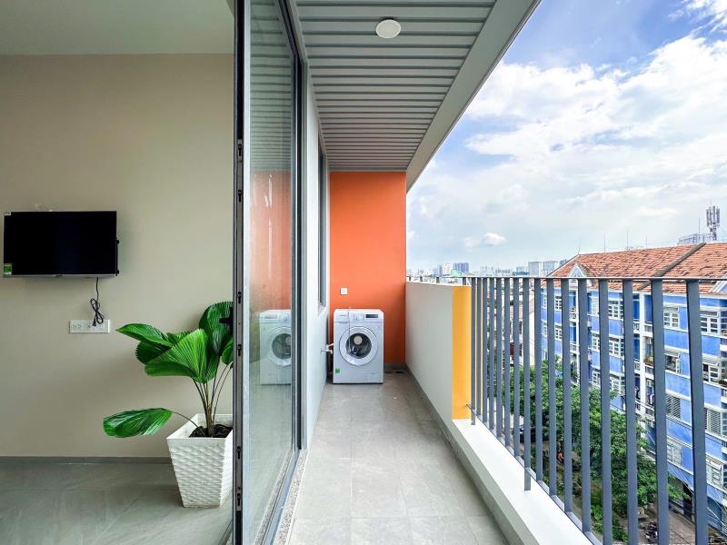 Cho thuê căn hộ 1pn bancol tách bếp 40m2 full nội thất nằm gần lotte mart, vivo city, ufm, tdtu, rmit quận 7 - Ảnh 2