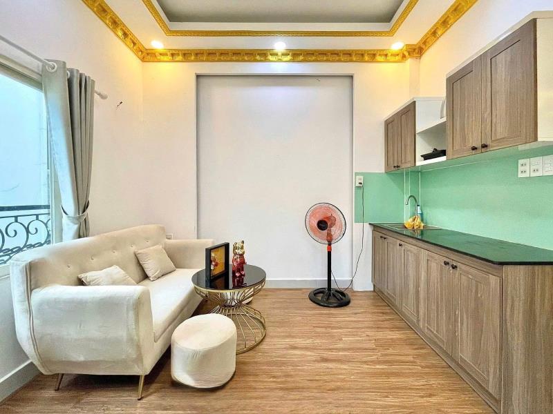 Cho thuê căn hộ dịch vụ, tách bếp, có ban công riêng cửa sổ siêu thoáng - phan đình phùng, phú nhuận, sát bên q1 - Ảnh 4