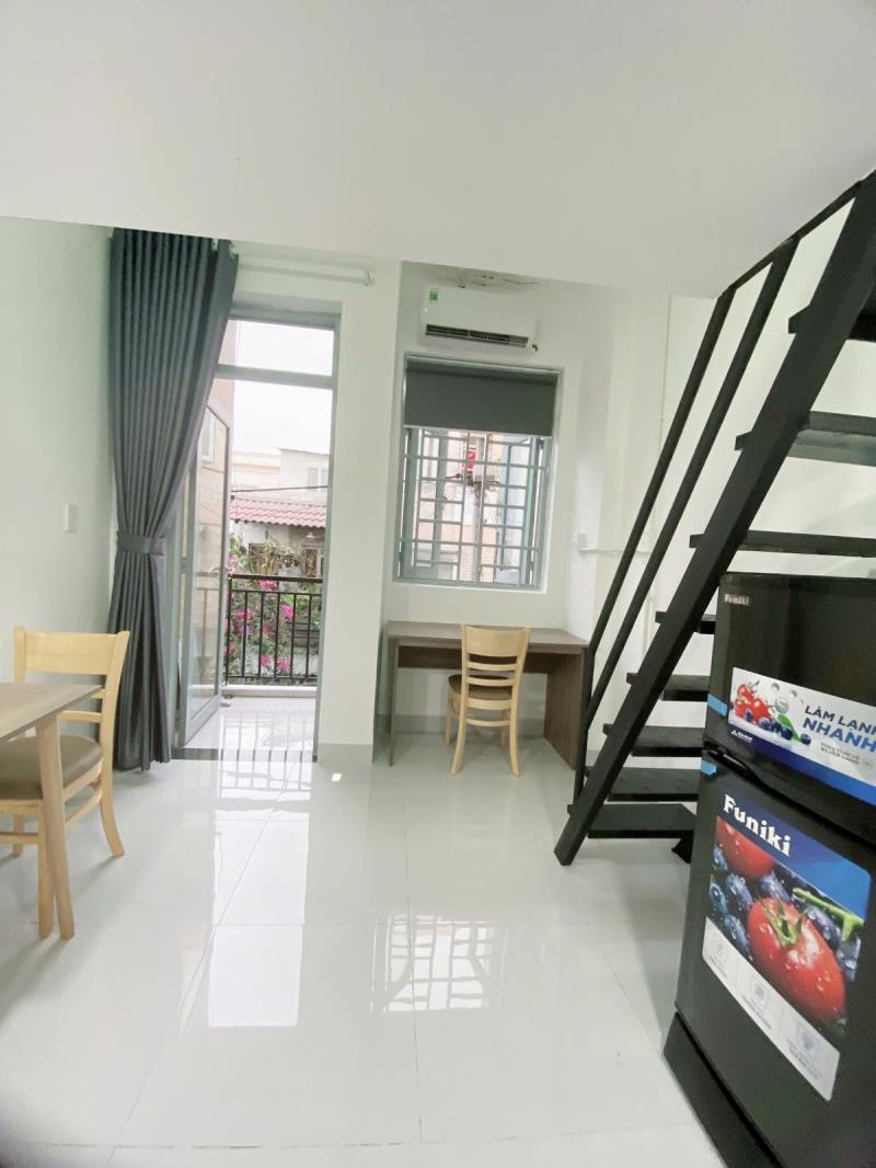 Cho thuê phòng gác lửng, ban công lớn, nuôi pet – phan văn trị, bình thạnh | gần vlu, iuh, uef, ftu2 - Ảnh 4