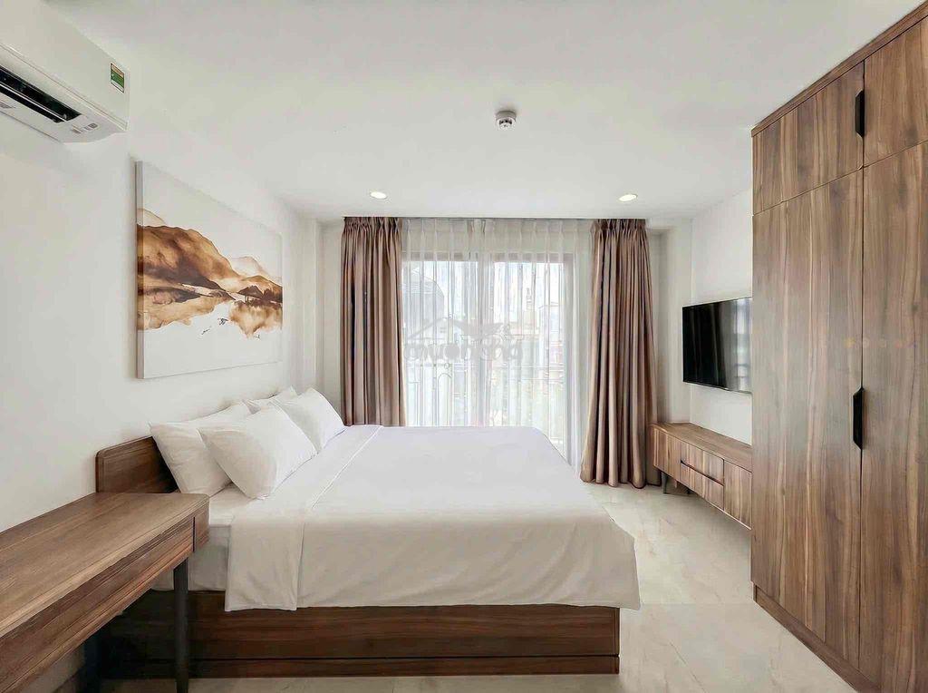 Cho thuê căn hộ 1 pn full nt ngay cổng khu vạn phúc city không gian số - Ảnh 2
