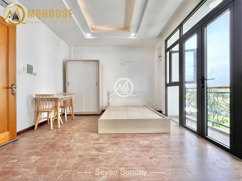 Cho thuê căn hộ studio ban công rộng thoáng, nội thất mới 100% đường đặng thùy trâm - bình thạnh - gần vlu, iuh - Ảnh 2