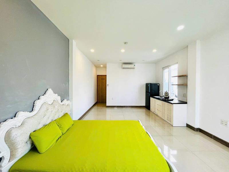 Studio bancon full tiện nghi tại đường d1 gần metro tân cảng, đh gtvt - Ảnh 4