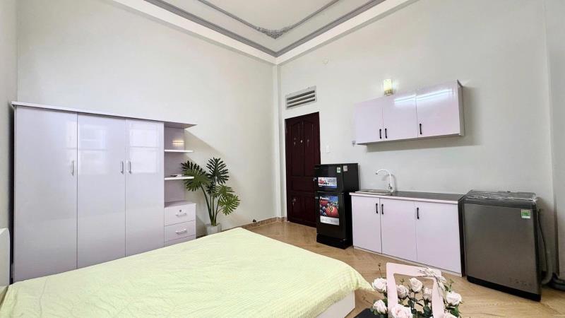 Phòng full nội thất giá rẻ ngay quang trung - Ảnh 3