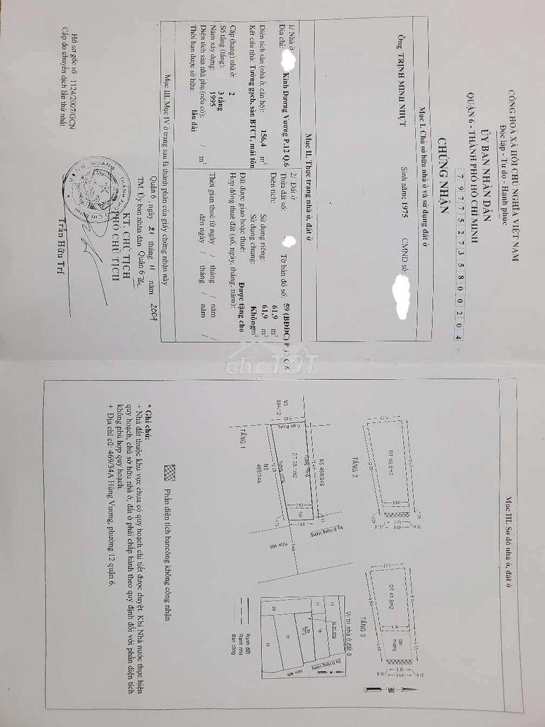 Bán nhà hẻm xe tải kinh dương vương - Ảnh 2