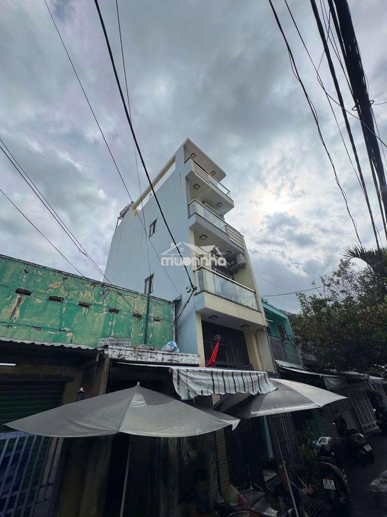 Dg xe tải thông 
ngang 3m5 nở hậu dài 10m
1 trệt 3 lầu nhà mới - Ảnh 4