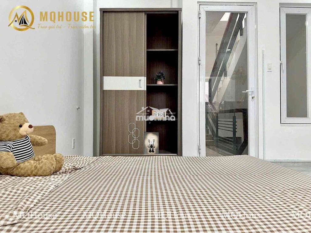 Căn hộ dịch vụ full nội thất có máy giặt riêng gần đh hồng bàng đh vhu - Ảnh 3