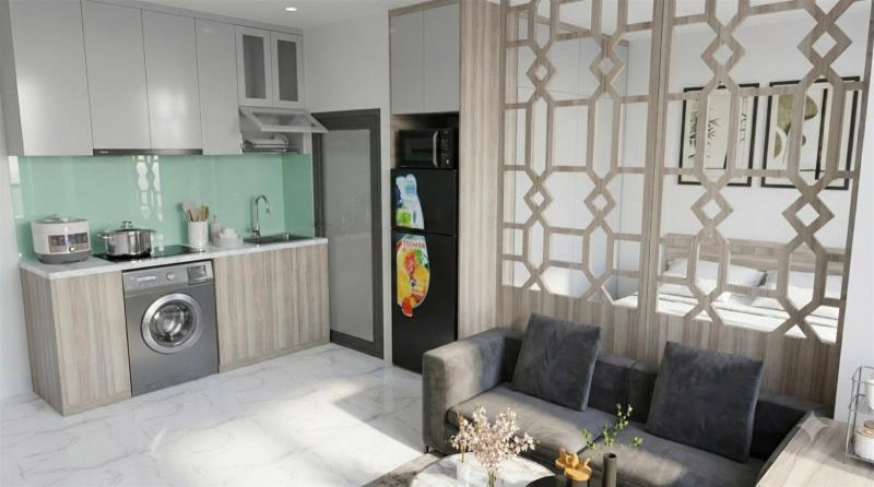 1 phòng ngủ luxury - hầm xe - thang máy  ngay trung tâm phú nhuận - tân sơn nhất - gò vấp - Ảnh 4